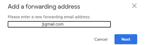 Forward Email Step 6